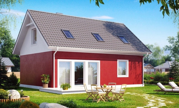 Уютный одноэтажный дом для двоих